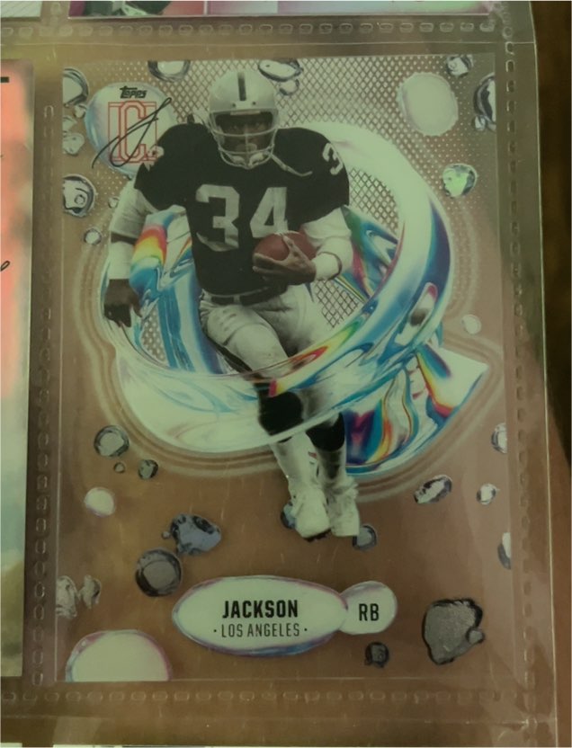 2024 Topps Signature Class Fluidity Acetate #F-18 Bo Jackson — front