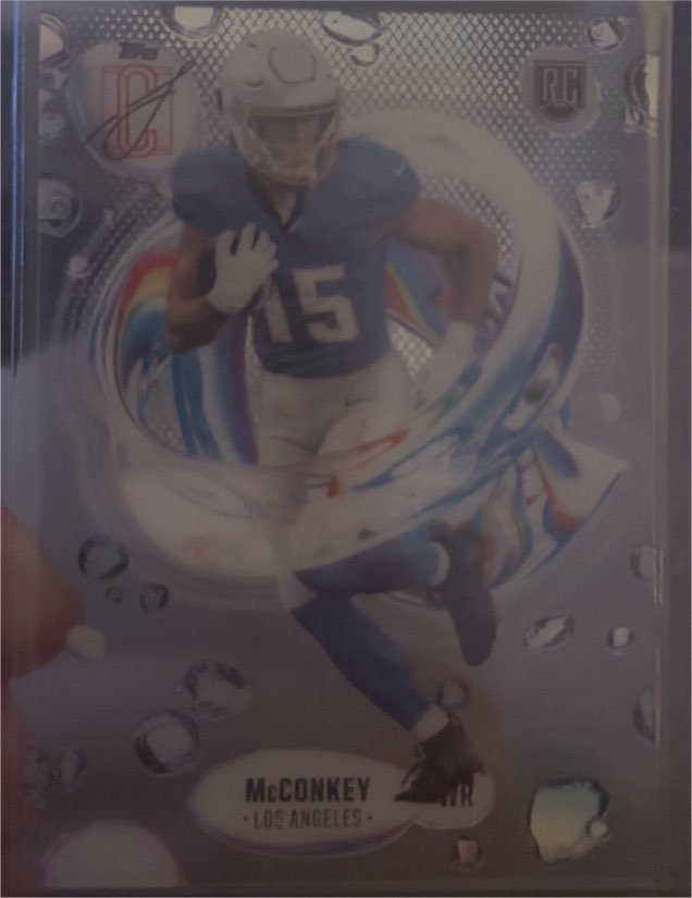 2024 Topps Signature Class Fluidity #F-10 Ladd McConkey — front