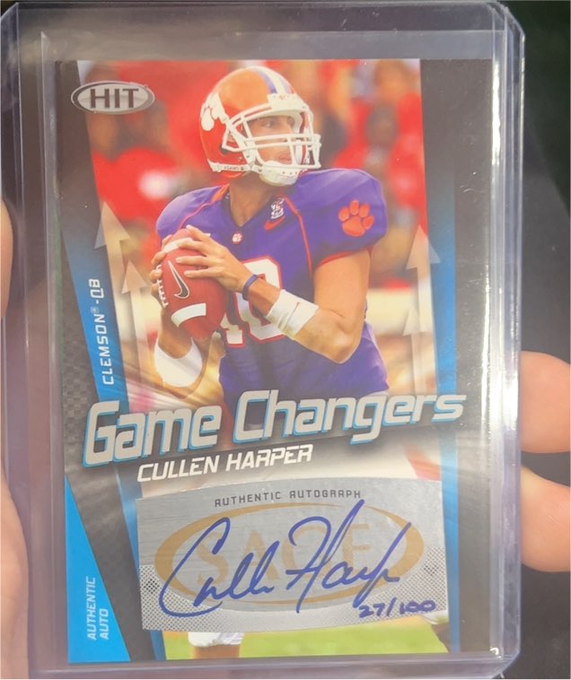 2009 SAGE Hit Game Changers Auto #GCA-15 Cullen Harper — front