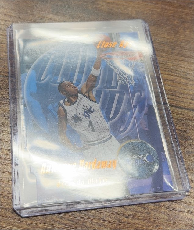 1996-97 SkyBox Premium #CU1 Anfernee Hardaway Close-Ups — front