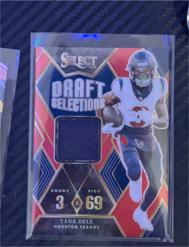 2023 Panini Select Draft Selections #DSM-NTD Tank Dell — front