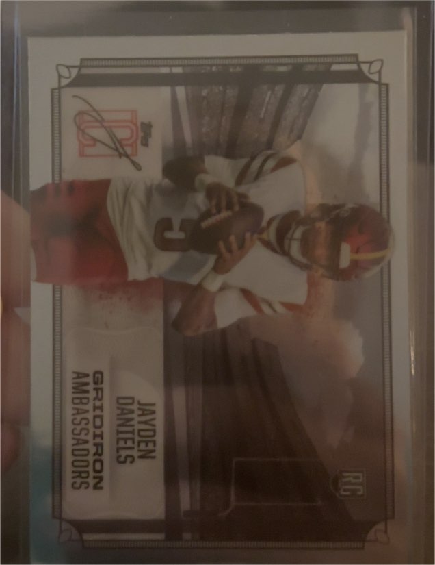 2024 Topps Signature Class Gridiron Ambassadors #GA-2 Jayden Daniels — front