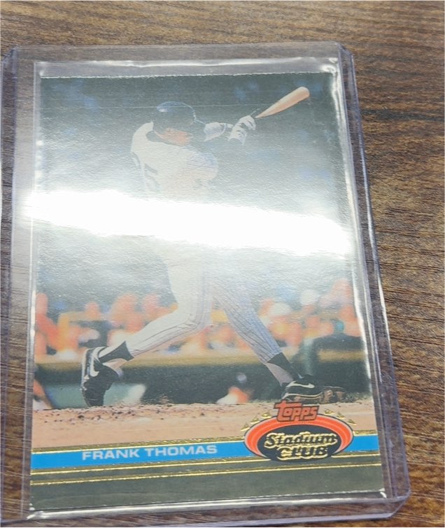 1991 Topps Stadium Club #57 Frank Thomas — front