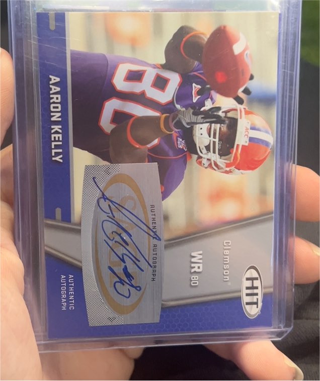 2009 SAGE Hit Autographs #A20 Aaron Kelly — front
