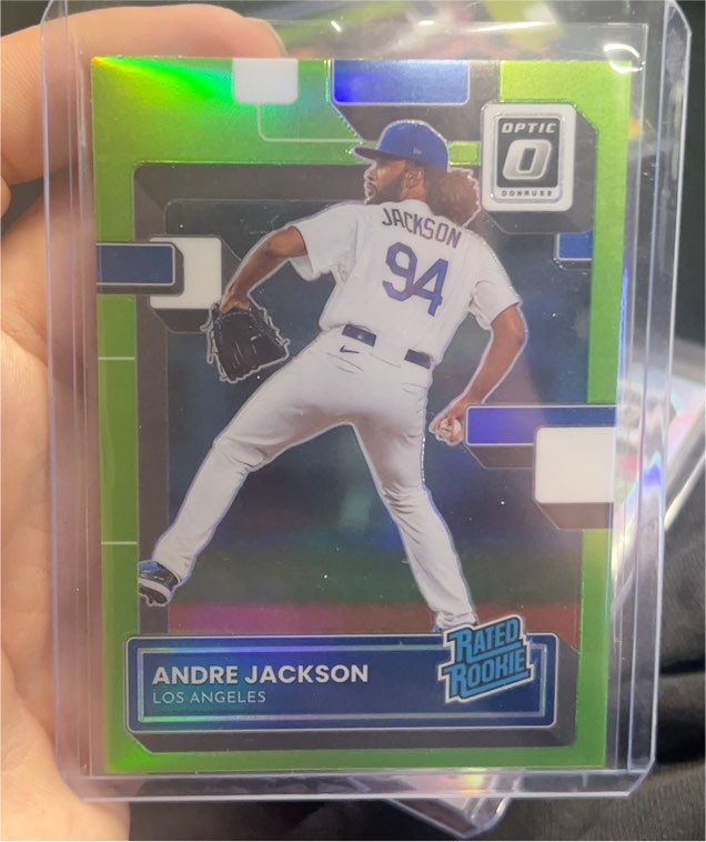 2022 Donruss Optic #48 Andre Jackson — front