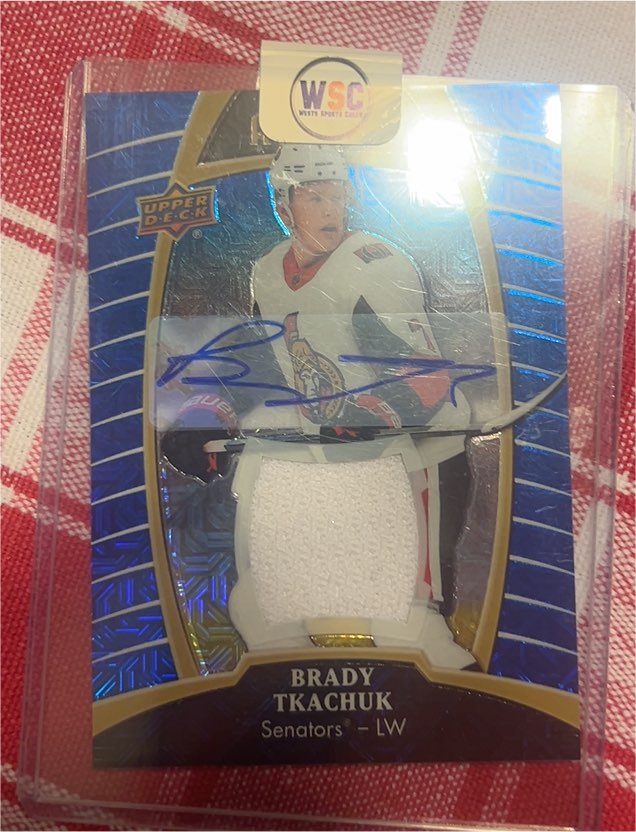 2019-20 Upper Deck Allure #15 Brady Tkachuk — front