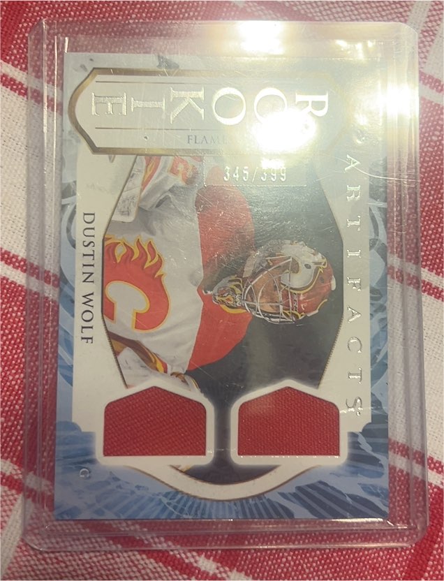 2023-24 Upper Deck Artifacts #182 Dustin Wolf — front