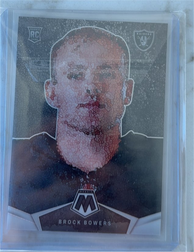 2024 Panini Mosaic #MM-BB Brock Bowers — front