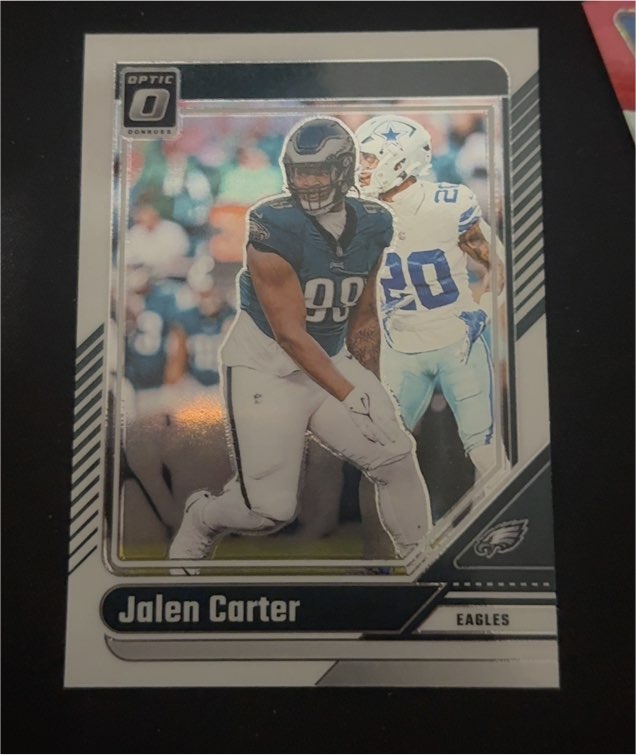 2024 Panini Donruss Optic #163 Jalen Carter — front