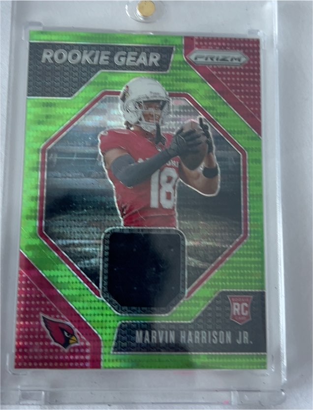 2024 Panini Prizm Rookie Gear #RG-MHJ Marvin Harrison Jr. — front