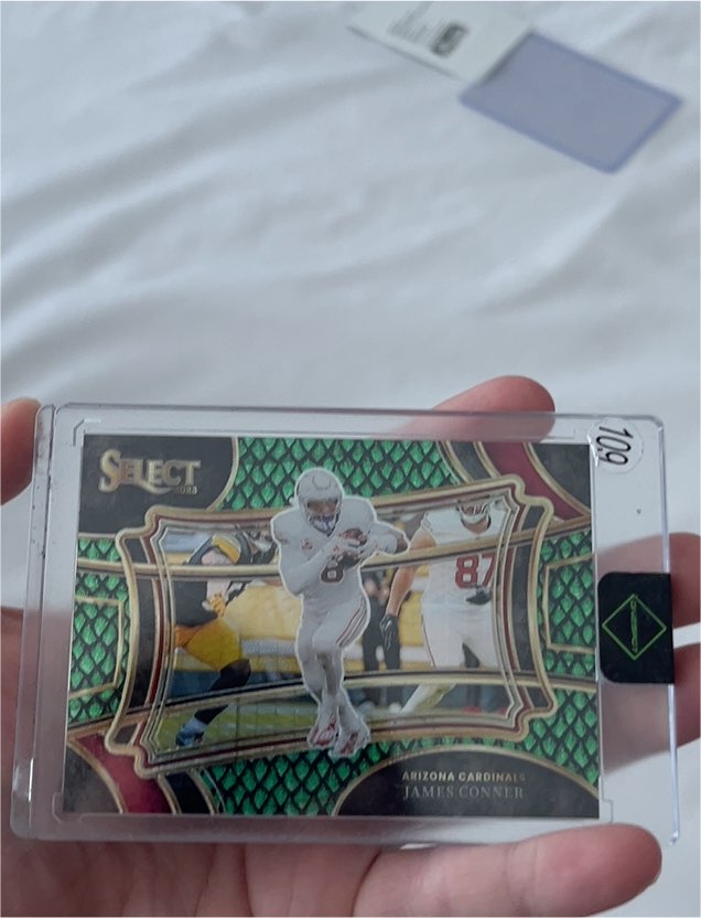 2021 Panini Select #109 James Conner — front