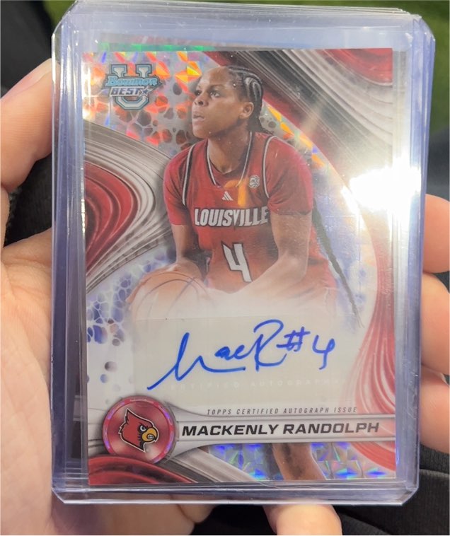 2024-25 Bowman Best University #B24-MR Mackenly Randolph — front