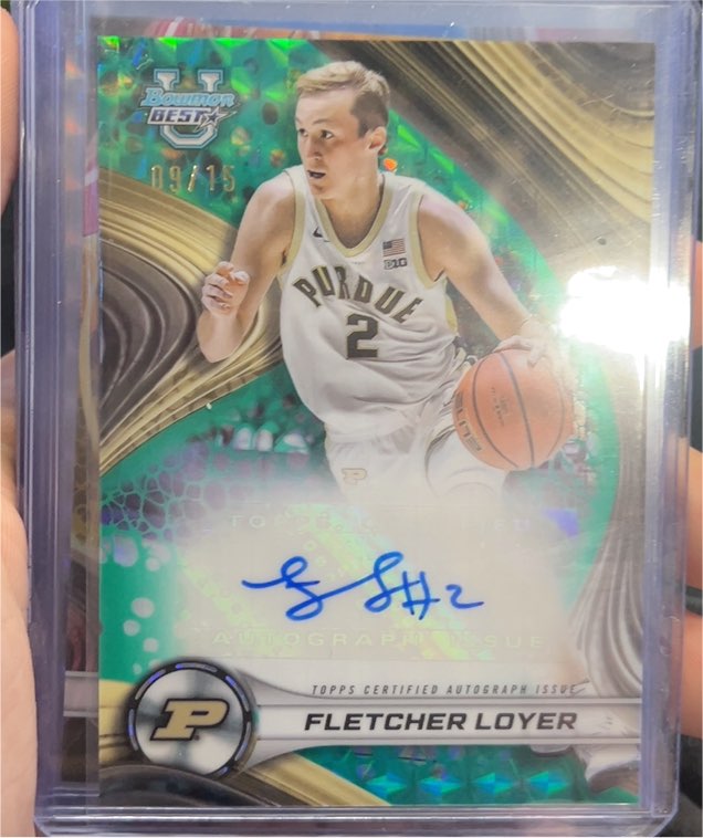 2024-25 Bowman Best U #97 Fletcher Loyer — front