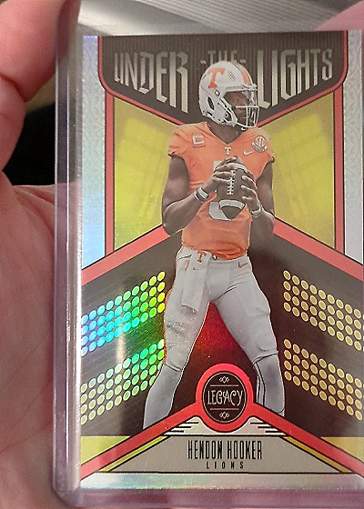 2023 Panini Legacy #UL-HHO Hendon Hooker Under the Lights Silver — front