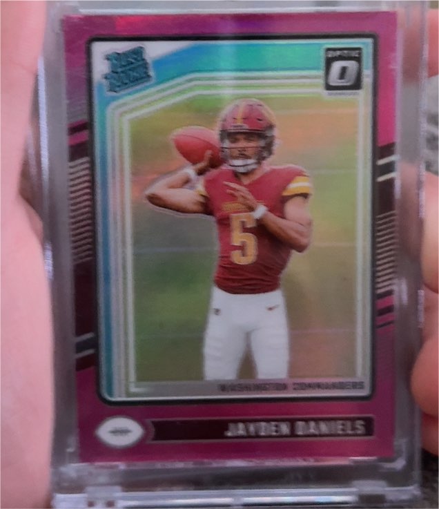 2024 Panini Donruss Optic #248 Jayden Daniels — front