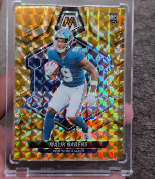 2024 Panini Mosaic #306 Malik Nabers — front