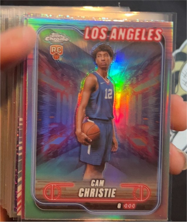 2024-25 Topps Chrome #151 Cam Christie — front