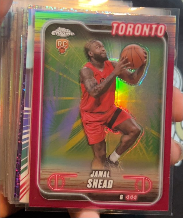 2024-25 Topps Chrome Jamal Shead — front