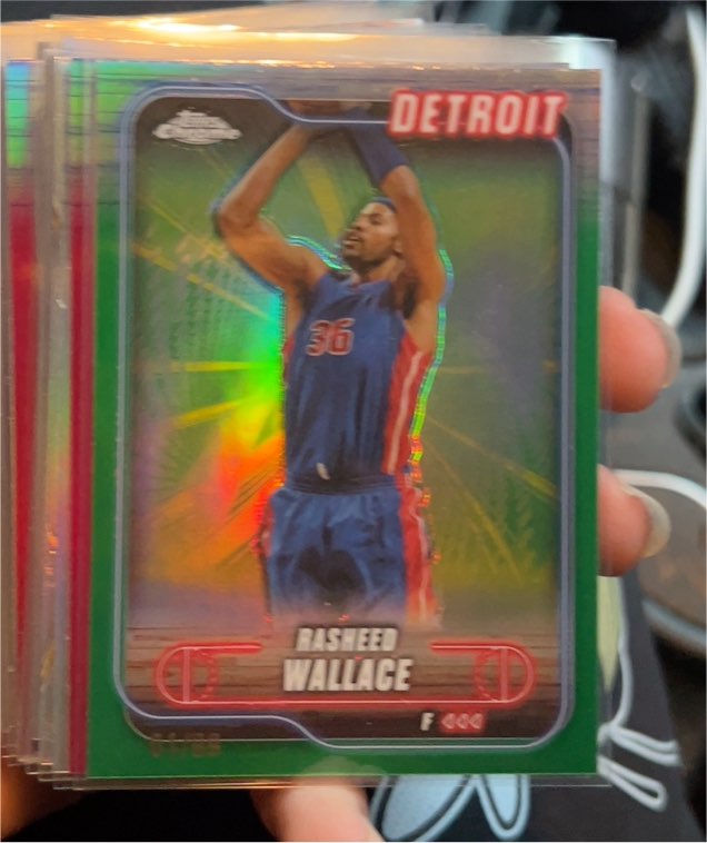 2024-25 Topps Chrome #36 Rasheed Wallace — front