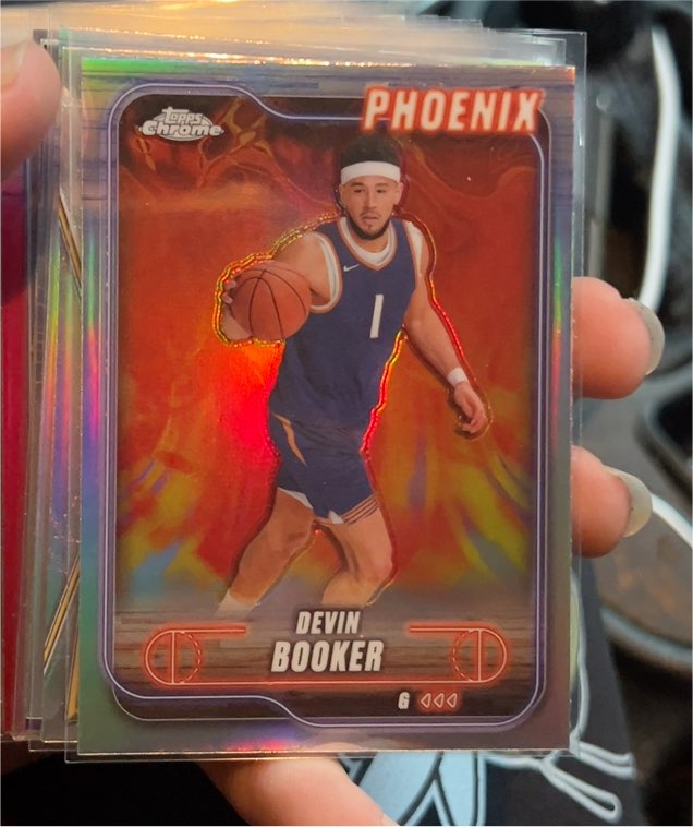2024-25 Topps Chrome Basketball #164 Devin Booker — front