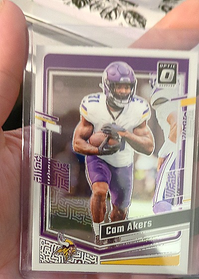 2023 Donruss Optic Cam Akers Base — front