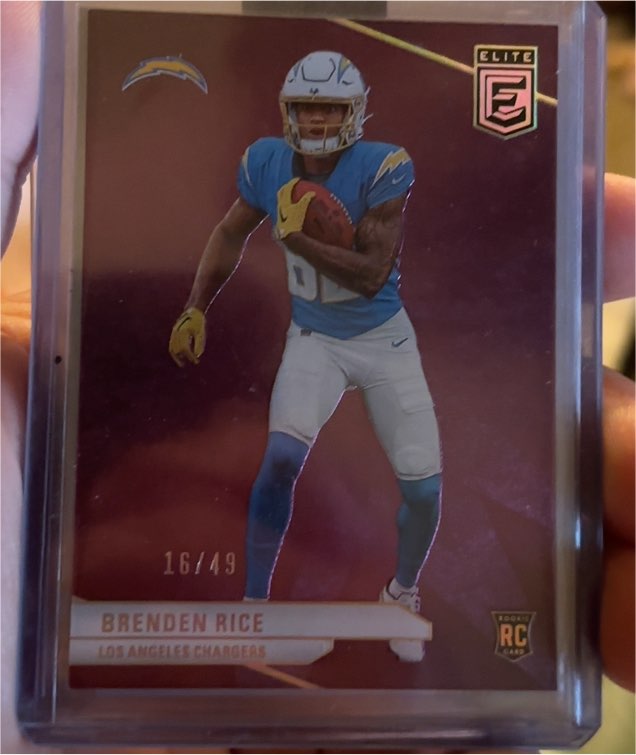 2024 Panini Donruss Elite #16/49 Brenden Rice — front