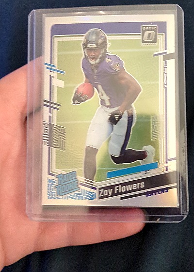 2023 Panini Donruss Optic #210 Zay Flowers — front