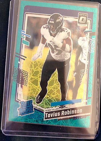2023 Donruss Optic #208 Tavius Robinson — front