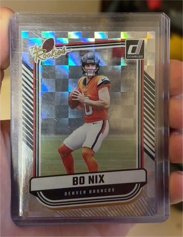 2024 Panini Donruss - The Rookies #TR-38 Bo Nix — front