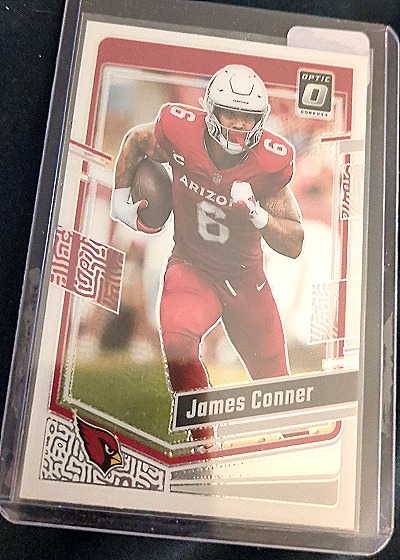 2023 Donruss Optic #3 James Conner — front