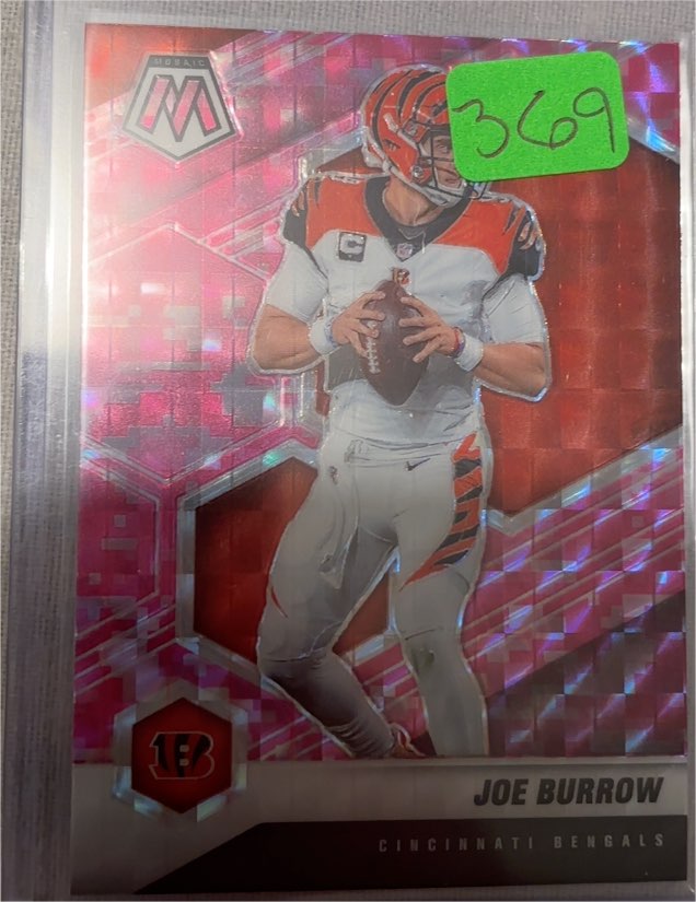 2021 Panini Mosaic #47 Joe Burrow — front
