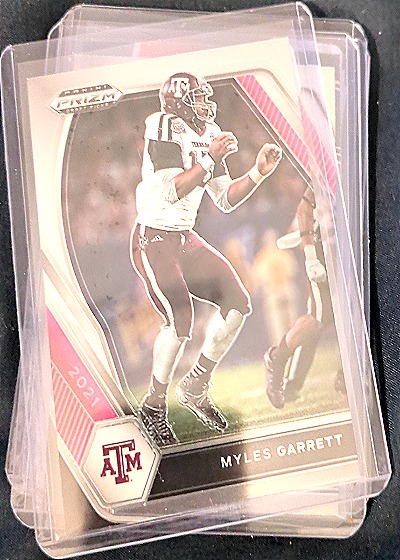 2021 Panini Prizm Draft Picks #100 Myles Garrett — front