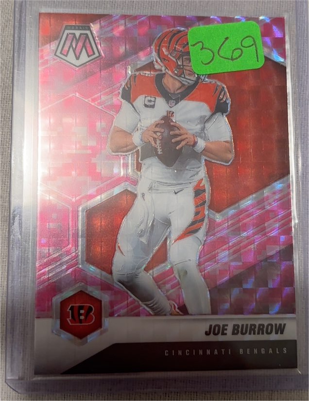 2021 Panini Mosaic #47 Joe Burrow — front