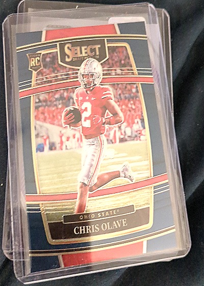 2022 Panini Select Draft Picks #5 Chris Olave — front