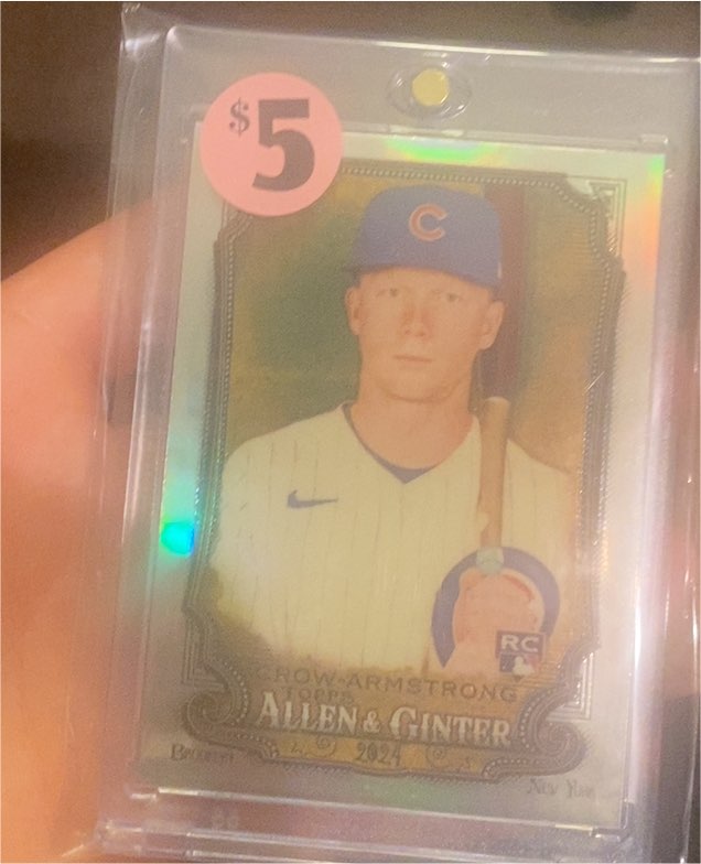 2024 Topps Allen & Ginter #46 Pete Crow-Armstrong — front