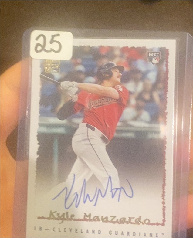 2024 Topps Archives - 1995 Fan Favorites Autographs #95FF-KM Kyle Manzardo — front