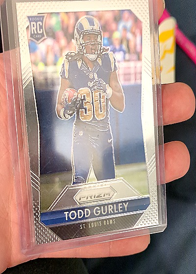 2015 Panini Prizm #291 Todd Gurley — front