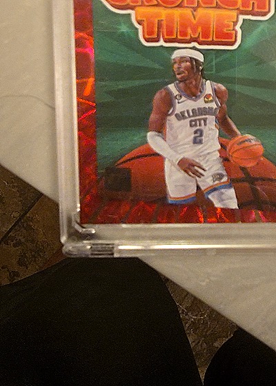 2023-24 Panini Select Crunch Time #CT-CRUNCH Shai Gilgeous-Alexander — front