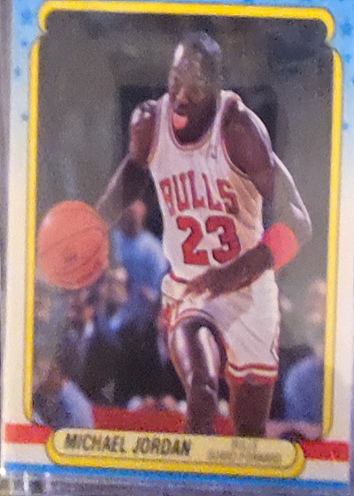 1986-87 Fleer #57 Michael Jordan — front