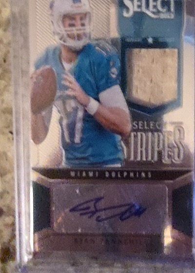 2017 Panini Select Stripes Ryan Tannehill — front