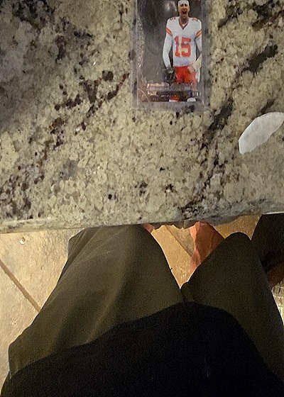2020 Panini #15 Patrick Mahomes — front