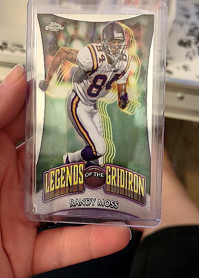 2024 Topps Chrome Legends of the Gridiron #LOG-13 Randy Moss — front