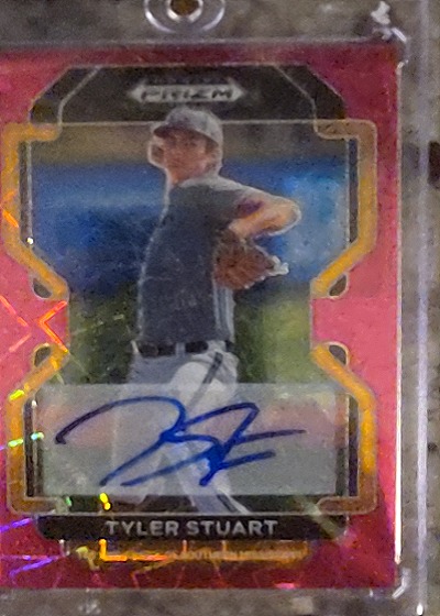 2022 Panini Prizm Draft Picks #PDP179 Tyler Stuart — front