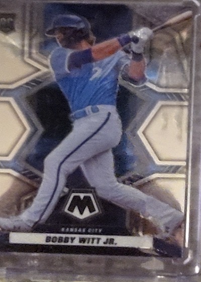 2022 Panini Mosaic #265 Bobby Witt Jr. — front