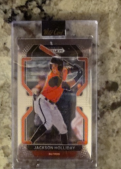 2022 Panini Prizm Draft Picks #PDP1 Jackson Holliday — front