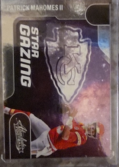 2022 Panini Absolute #SG-2 Patrick Mahomes II Star Gazing — front