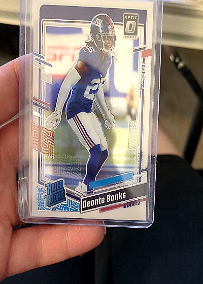 2023 Donruss Optic #278 Deonte Banks — front