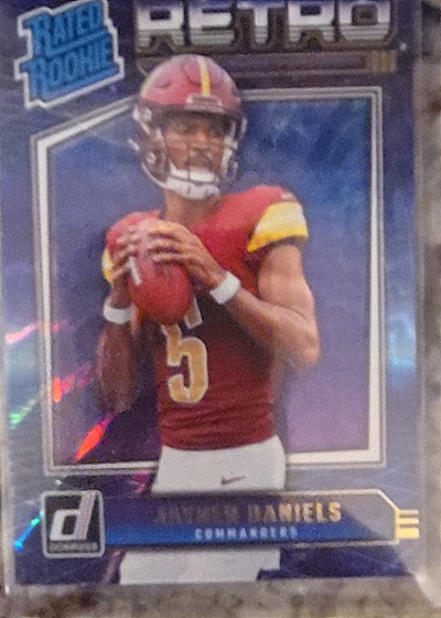 2024 Donruss Retro Rated Rookie #11 Jayden Daniels — front