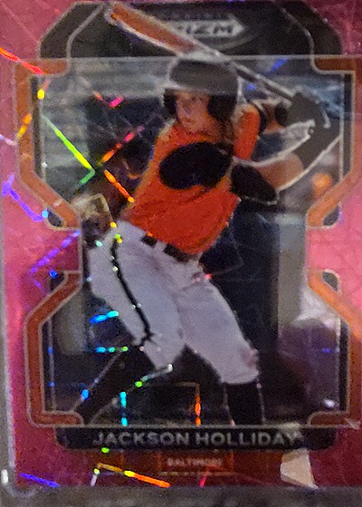 2022 Panini Prizm Draft Picks #POP1 Jackson Holliday — front