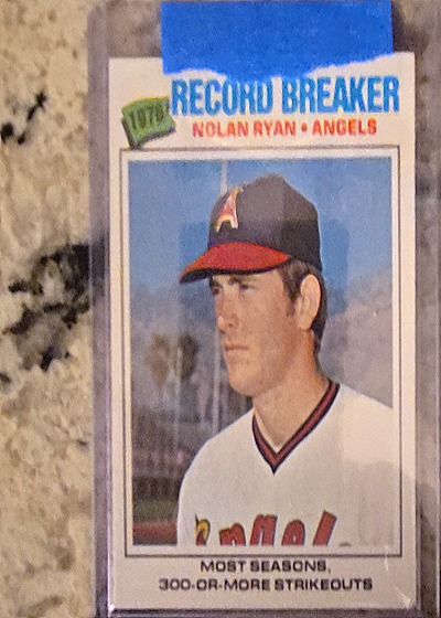 1977 Topps #234 Nolan Ryan Record Breaker — front